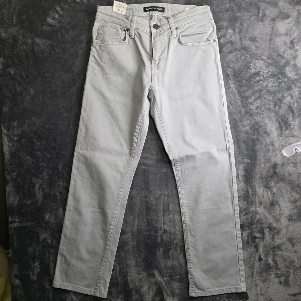 MAVI Jeans Zach Mens Blue Light Wash Straight Leg Stretch Denim Pant 29/32